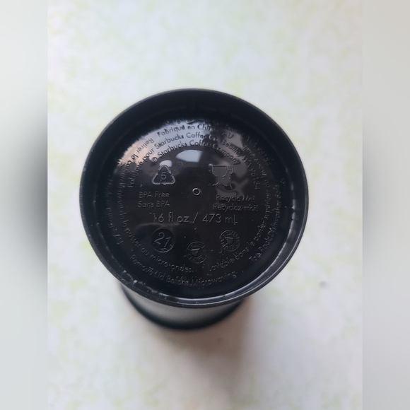 NWOT Starbucks 2021 Reusable Coffee Cup, 16oz - Picture 3 of 5